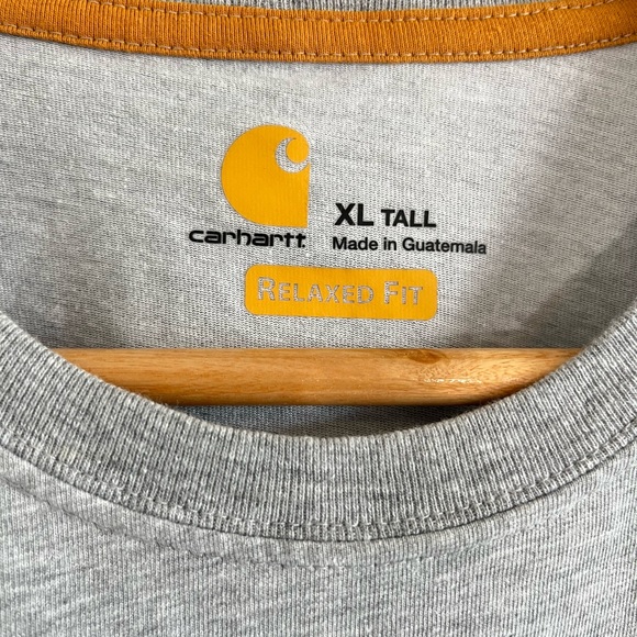 Carhartt | Light Grey Relaxed Fit Short Sleeve Tee Shirt - Picture 3 of 7